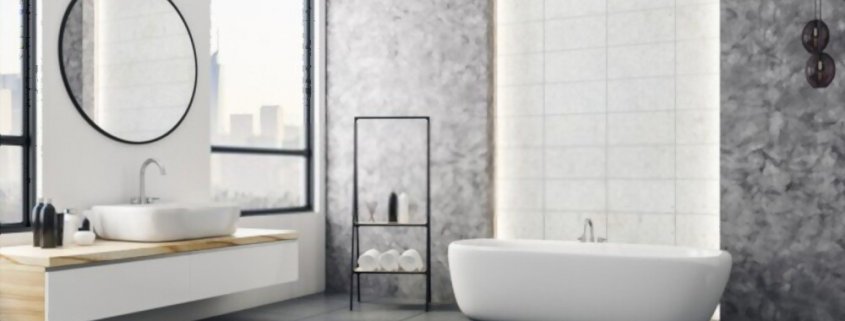 HOW TO MAKE A SMALL BATHROOM LOOK LARGER